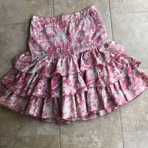 Ralph Lauren Flirty Three Tiered Skirt